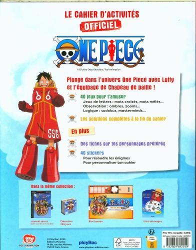 Actual product image One Piece : le cahier d'activités officiel (French, Collectif, 2025)