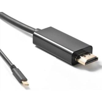 Brackton Cable Kabelis USB Type-C Male - HDMI Male 4K 1m (1 m, HDMI), Cavo video