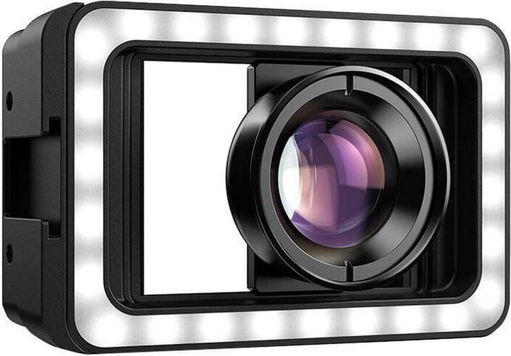 Apexel Mobile lens APL-HB100FL23 100mm macro with LED (black)