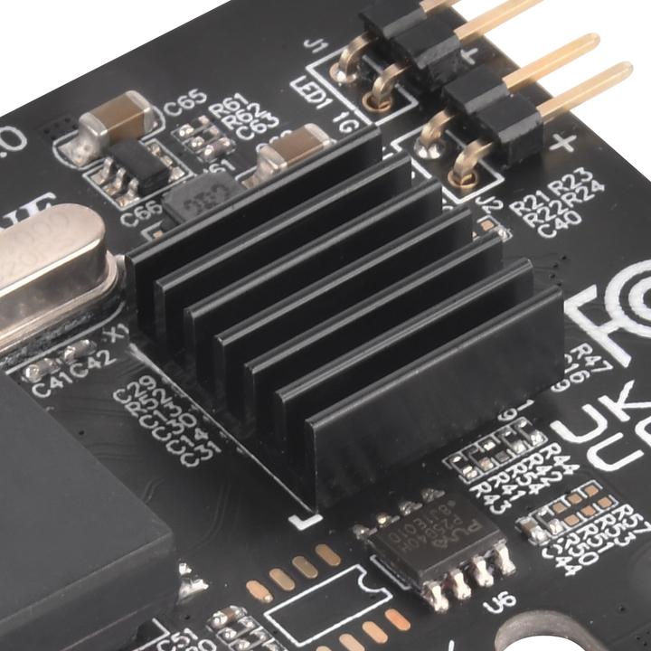 Actual product image Silverstone sst-ecl01 lan adapter (PCIe)