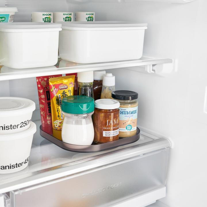 Produktbild Yamazaki Flache drehbare Kühlschrank-Ablage TOWER