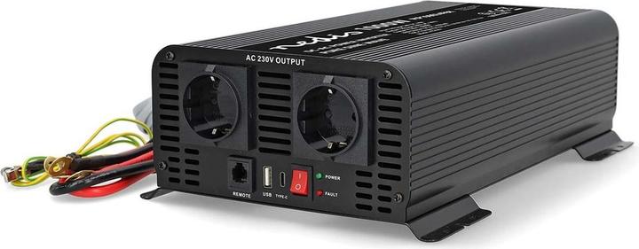 Produktbild Nedis Power Inverter Reine Sinus-Wellen - Eingangsspannung: 24 V DC - Geräteausgangsanschluss: Type