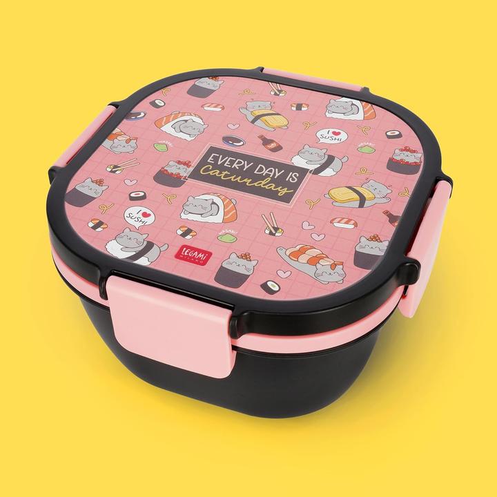 Produktbild Legami Lunchbox mit Tablett & Gewürzbehälter (1700 ml)