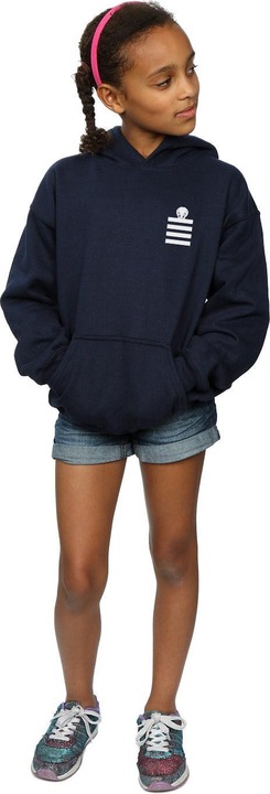 Produktbild Looney Tunes Tweety Pie Striped Faux Pocket Kapuzenpullover Mädchen (140, 146)