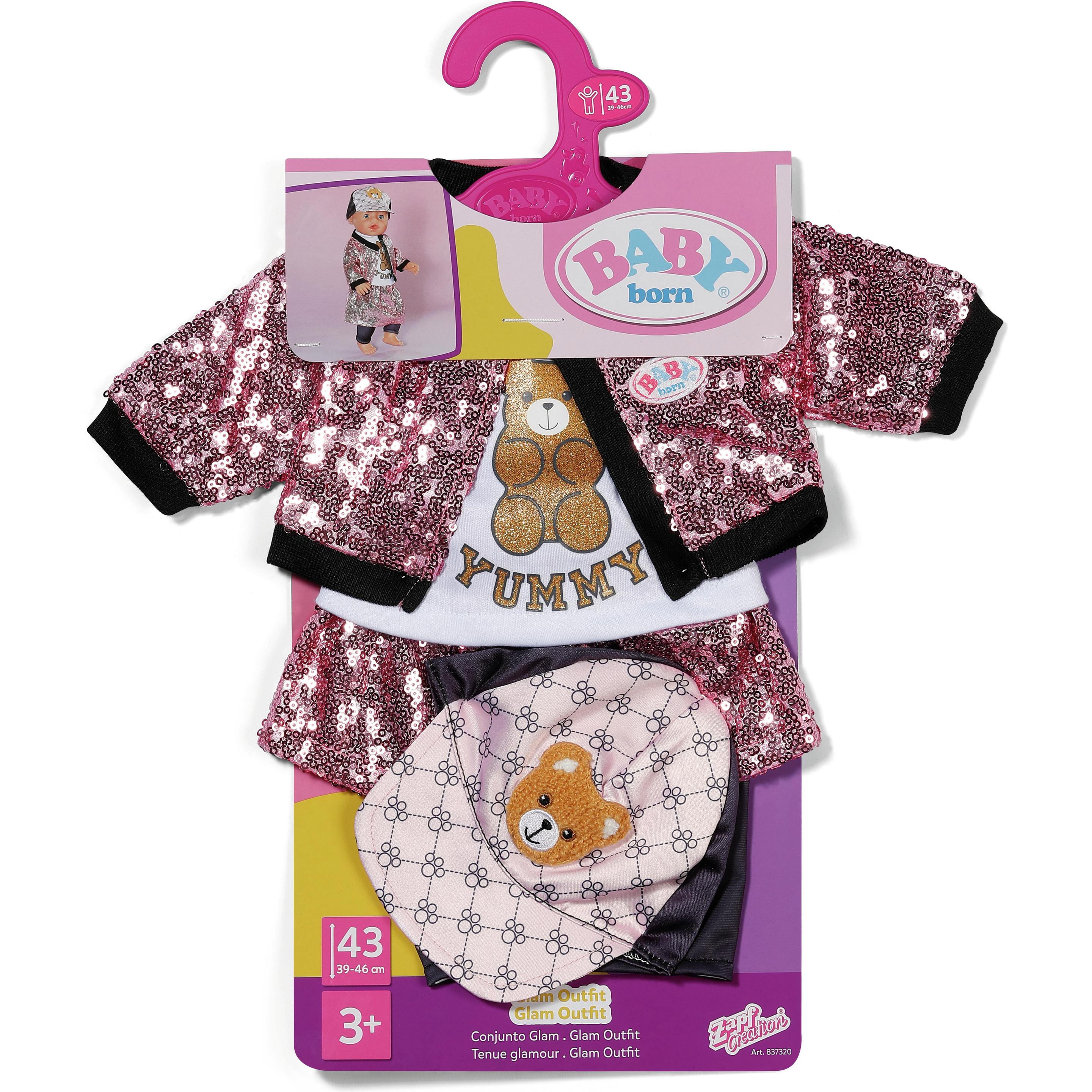 Thumbnail - Zapf Creation BABY born Glam Outfit 43cm