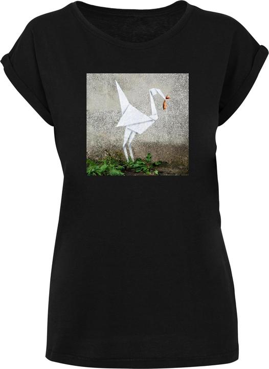 Produktbild Merchcode Ladies Origami Bird T-Shirt - 112003 (M)