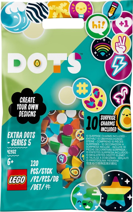 Actual product image LEGO DOTS 41932 Extra DOTS - Series 5 (41932, LEGO Dots)