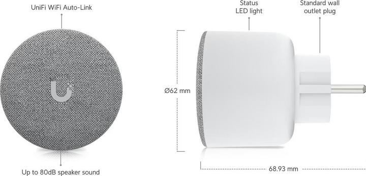 Produktbild Ubiquiti Acc Doorbell UP-Chime (Kabellos)