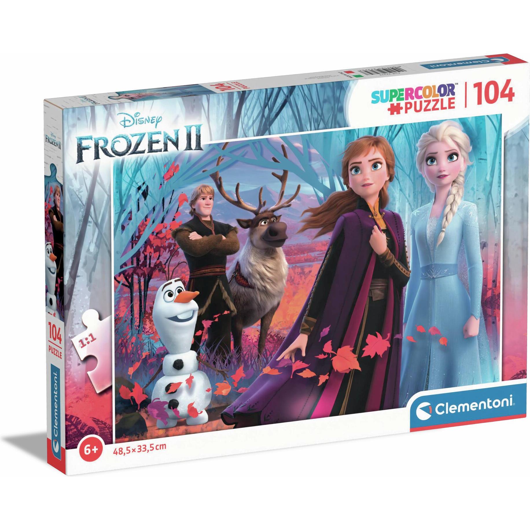 Clementoni Multicolore Disney Frozen 2 (104 Pezzi)