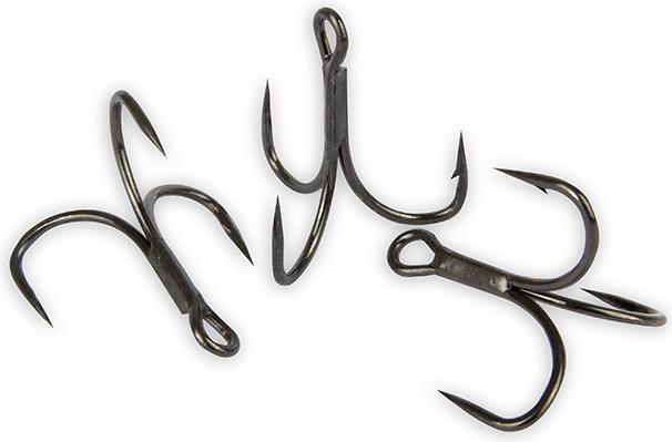 Fox Rage set of 3 hooks powerpoint x-strongsemi-barbedtreble#