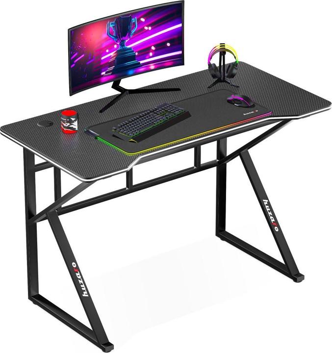 Huzaro Biurko gamingowe Hero 1.6 Black
