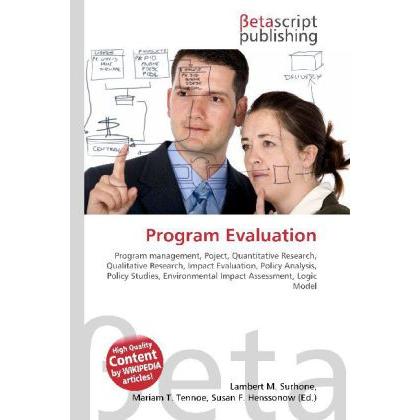 Program Evaluation, Fachbücher von Lambert M. Surhone, Miriam T. Timpledon, Susan F. Marseken