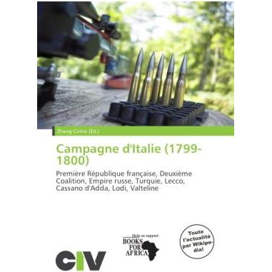 Campagne d'Italie (1799-1800), Fachbücher