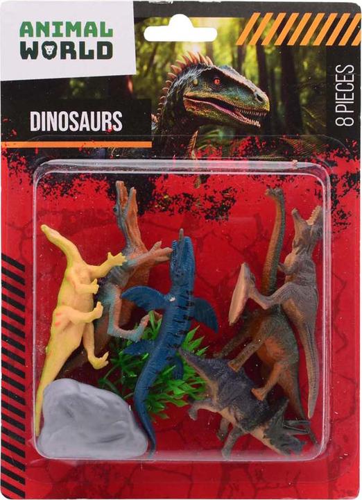 Produktbild Johntoy Tierwelt - Dino-Spielset, 8-tlg.