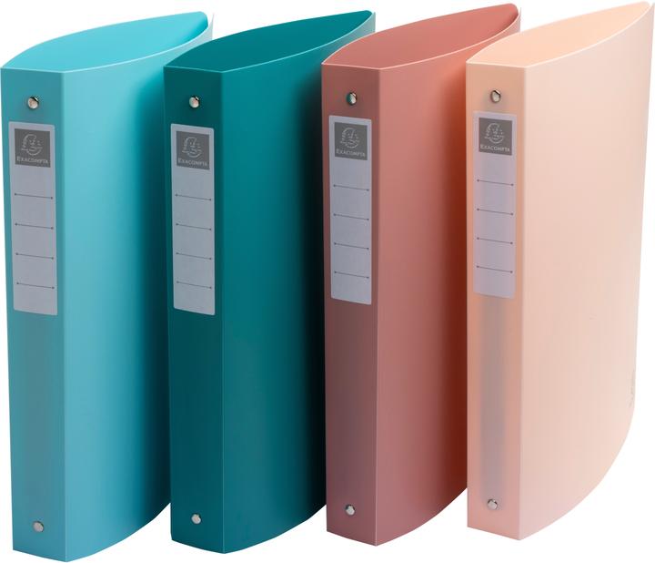 Image du produit Exacompta Classeur semi-rigide 4 anneaux PP recyclé Skandi - Couleurs assorties (A4, 20 mm, 4 pièce(s))