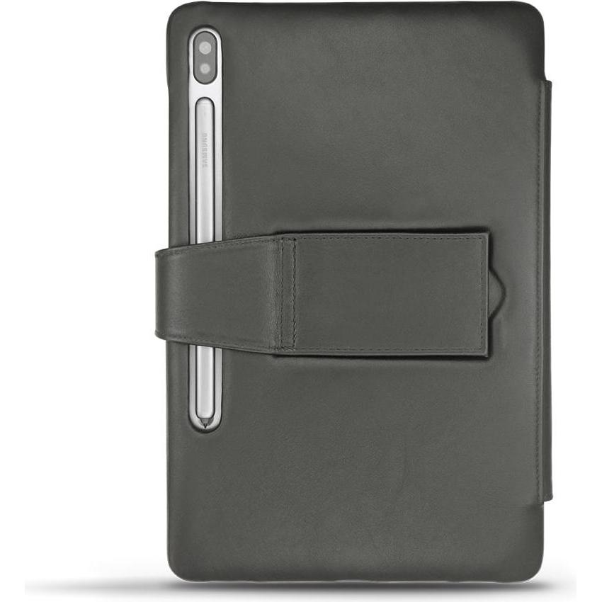 Thumbnail - Noreve Lederschutzhülle Wallet (Galaxy Tab S6), Tablet Hülle, Blau