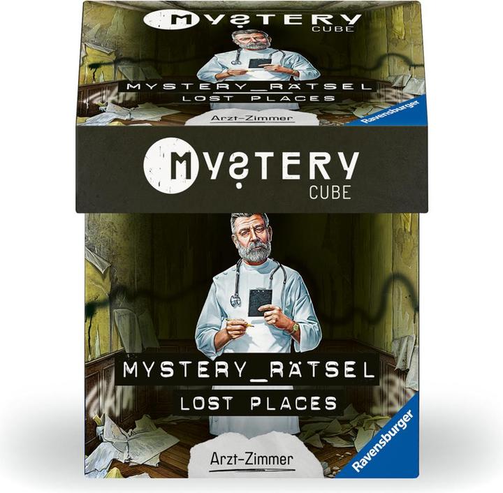 Image du produit Ravensburger 23694 - Mystery Cube - Lost Places : La chambre du docteur - puzzle pour les amateurs d'EXIT à (Allemand)