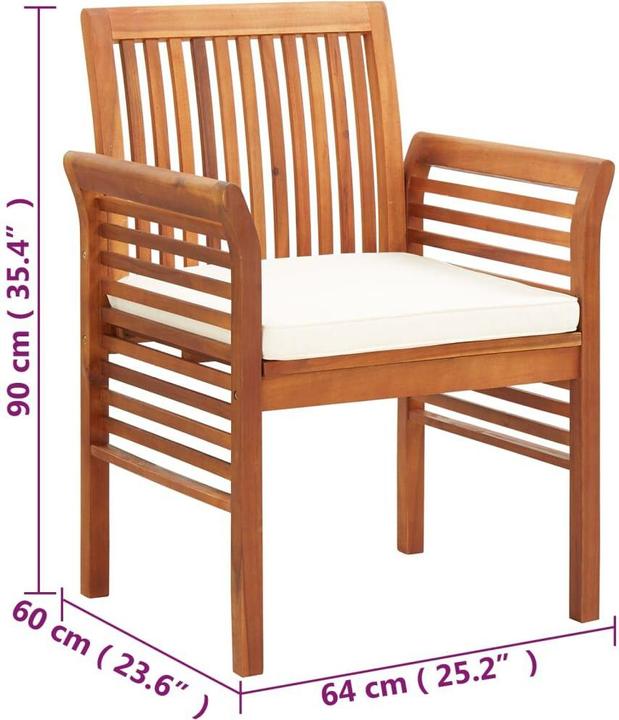 Produktbild vidaXL Essstuhl