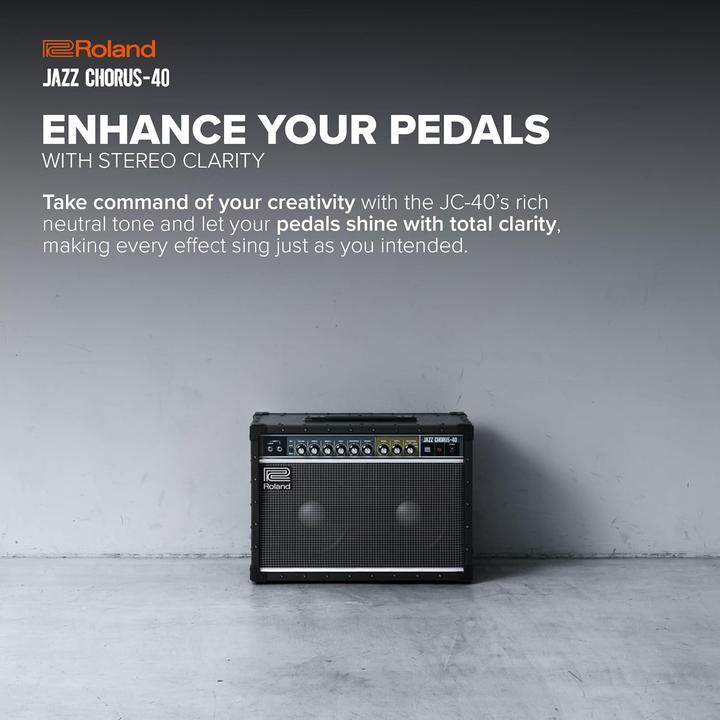 Actual product image Roland JC-40 Jazz Chorus 40W 2x10 guitar amplifier combo (Guitar, 40 W)