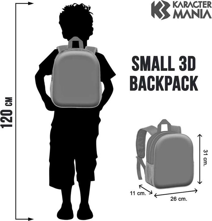 Actual product image Karactermania Elite 3D Backpack Colors
