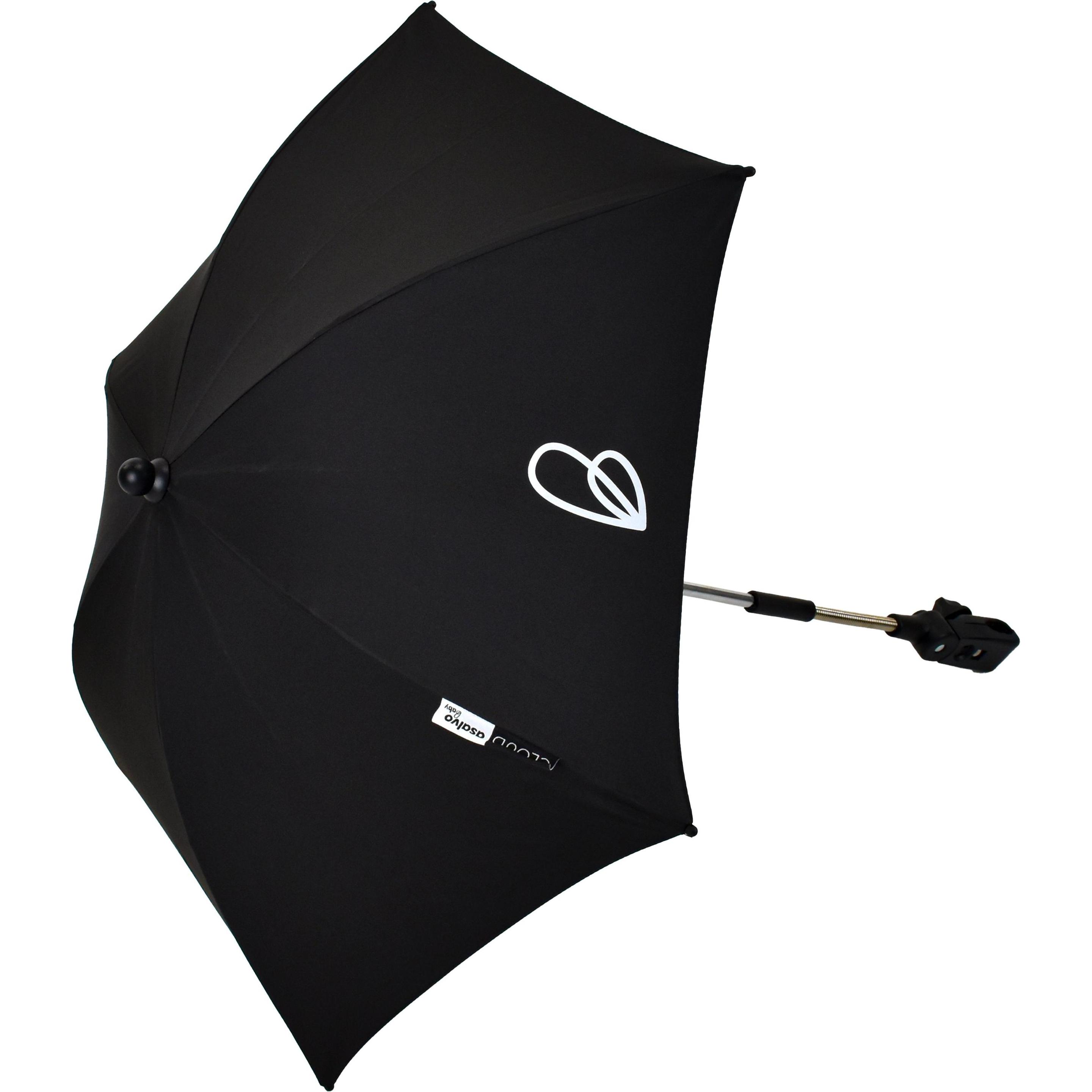 Asalvo, Accessori per passeggino, Slunečník na kočárek UV 50+, black