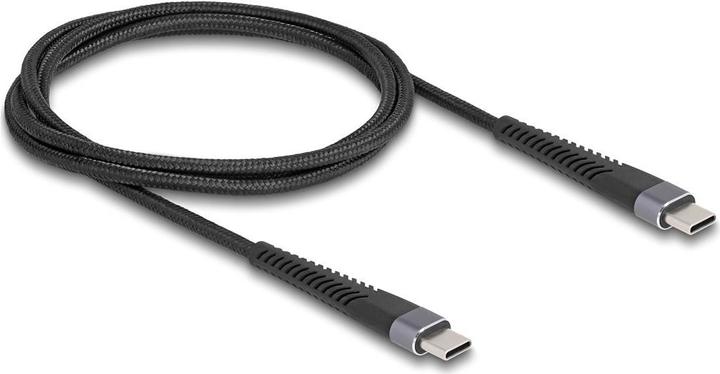 Actual product image Delock USB 2.0 cable USB Type-C plug to plug with extended (1 m, USB 2.0, 60 W)