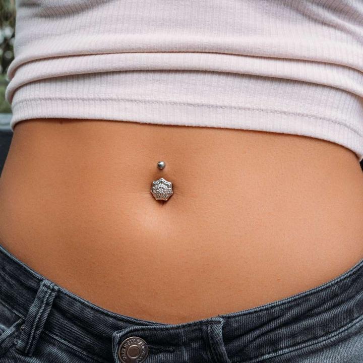 Produktbild Bijouteria Bauchpiercing (Kristall, Chirurgenstahl 316L, Messing rhodiniert)