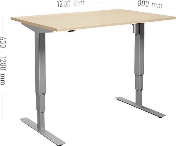 Produktbild kaiserkraft Atlanta (120 x 80 x 128 cm)