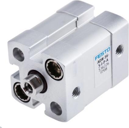 Actual product image Festo Compact Double Acting Cylinder 16x5 mm