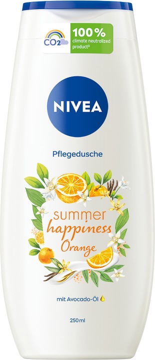 Actual product image NIVEA Pflegedusche Orange & Avocado Oil (250 ml)
