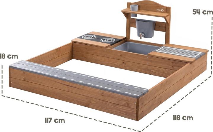 Produktbild Roba Sandkasten mit Matschküche