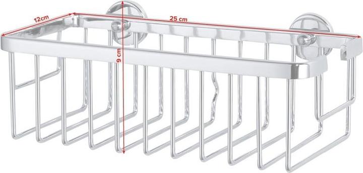 Immagine prodotto tesa Cestino portaoggetti Aluxx a un piano, M (9 x 13,5 x 26,5 cm)