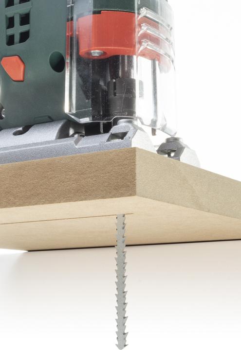 Produktbild wolfcraft 2 Stichsägeblätter HCS L=115mm T-Schaft