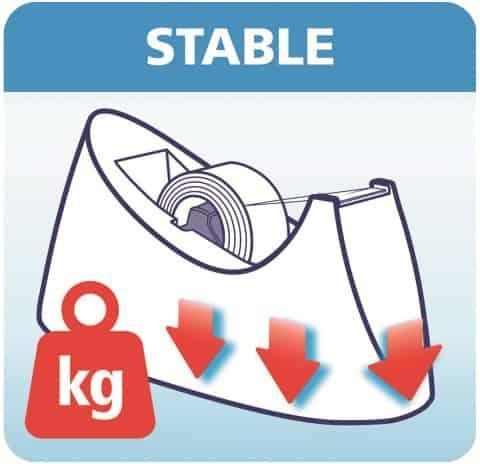 Image du produit tesa CURVE - Distributeur de table