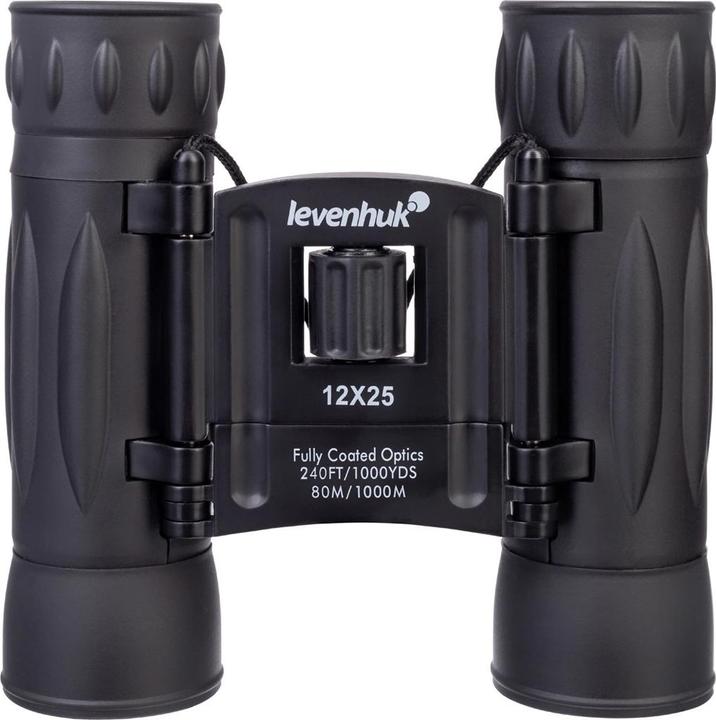 Immagine prodotto Levenhuk Binocolo Atom 12x25 Tetto Nero (12x, 25 mm)
