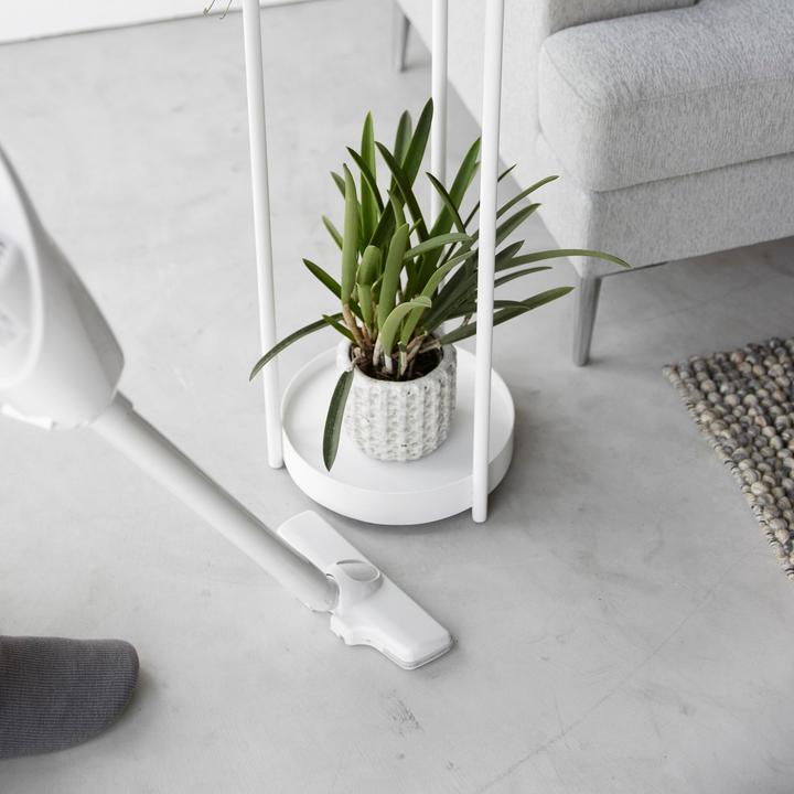 Actual product image Yamazaki 2-tier plant stand with castors TOWER