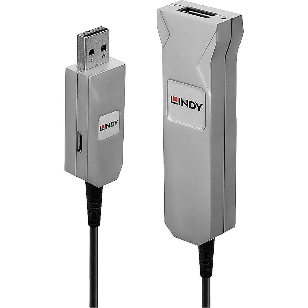 Lindy USB 3.0 Hybridkabel, 50m (50 m, USB 3.0), USB Kabel