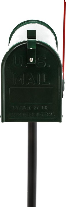 Produktbild Wiltec Set US Mailbox 180x220x480mm amerikanischer Briefkasten Ständer