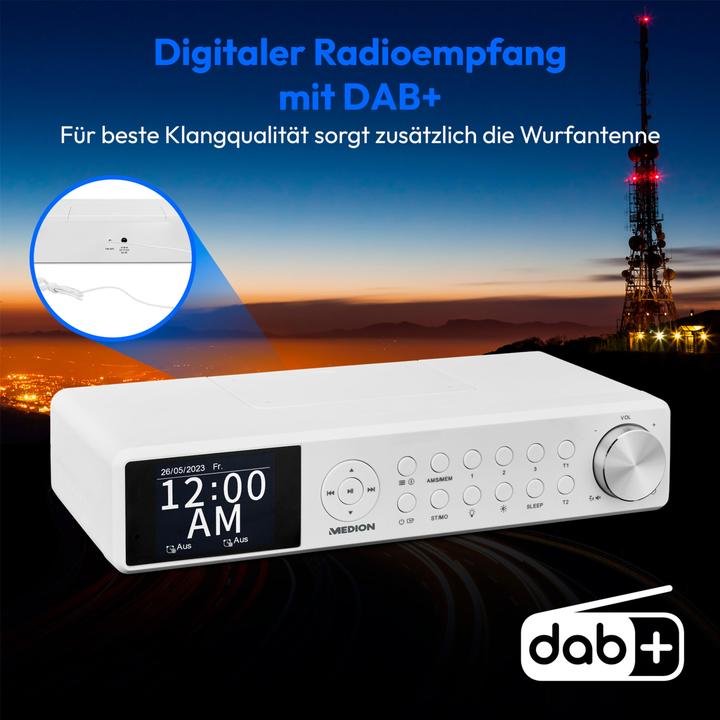 Image du produit Medion LIFE P66750 (DAB+ DAB, FM, PLL, Bluetooth)