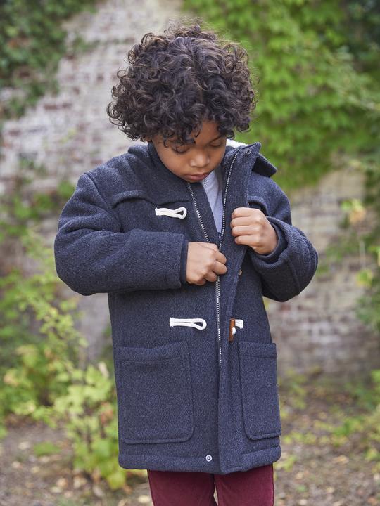 Actual product image Vertbaudet Jungen Dufflecoat mit Teddyfleece und Recycling-Wattierung