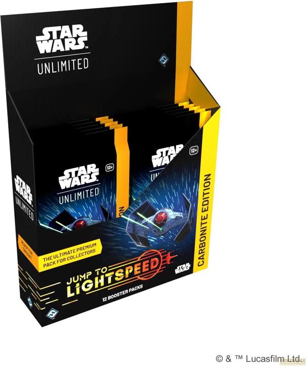 Actual product image FFG Star Wars: Unlimited - Jump to Lightspeed - Carbonite Booster Display -E- (Max.1 Stk p. K.) (English)