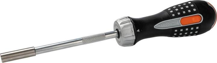 Produktbild Bahco 1/4"-Bit-Knarren-Schraubendreher, 125 mm (Sechskant (hexagonal))