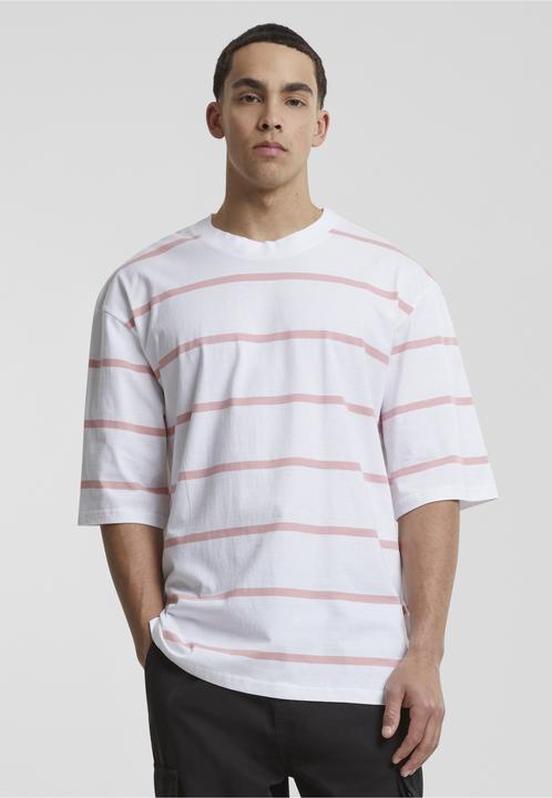 Produktbild Urban Classics Oversized Sleeve Modern Stripe Tee - 139403 (L)