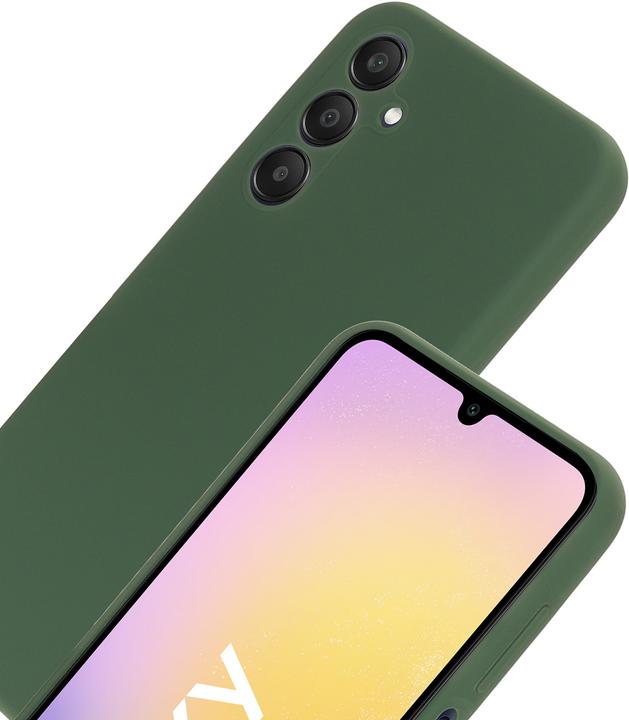 Image du produit Mobiparts Silicone Cover Samsung Galaxy A25 Forest Green (Samsung Galaxy A25)