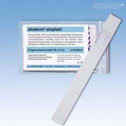 Produktbild Aluderm ® Universalpflaster aluplast 2 x 18 cm (B x L) nicht wasserdicht nicht elastisch weiss 10 St./Pack. (10 x)