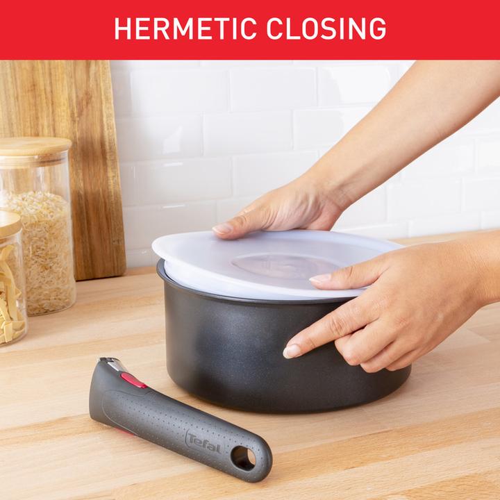 Actual product image Tefal Ingenio G6 Plastic Lid Set 16/18/20cm (20 cm, Plastic)