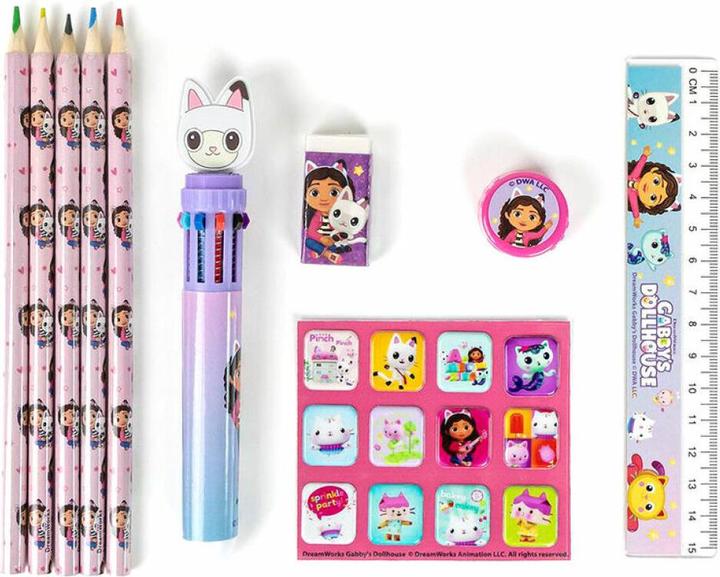 Image du produit Gabby's Dollhouse Crayons Rosa 10 % plastique