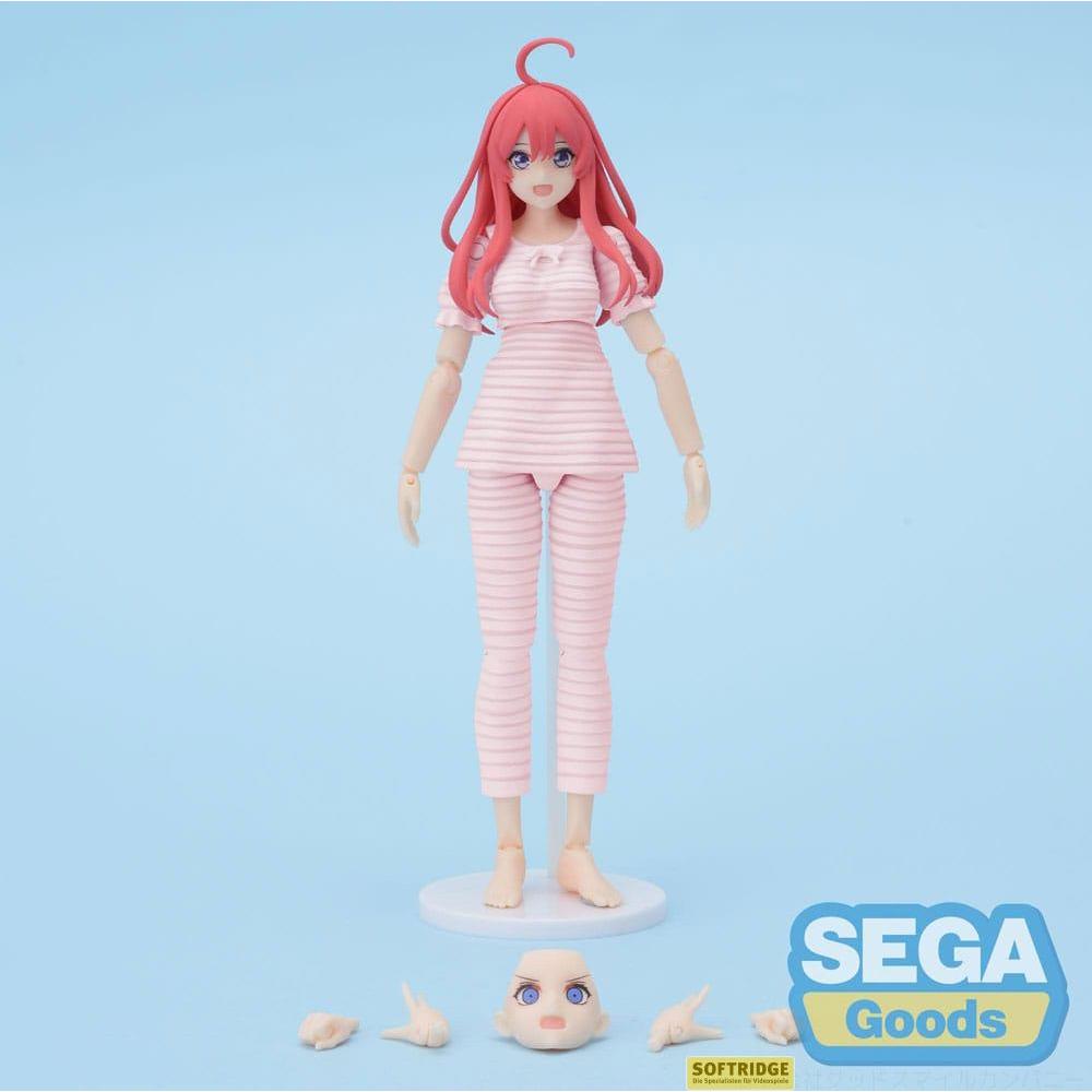 Sega Goods The Quintessential Quintuplets Actionfiguren Movingood!!! Itsuki Nakano 15 cm