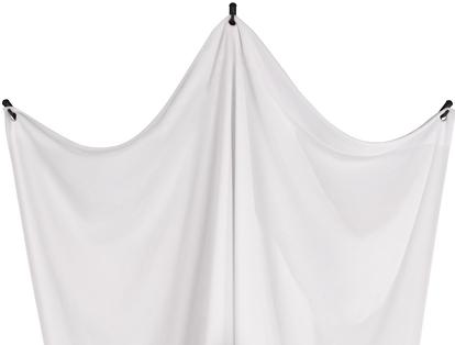 Produktbild Rollei X-Drop Hintergrund 2,1m Weiss (210 cm, 150 cm)