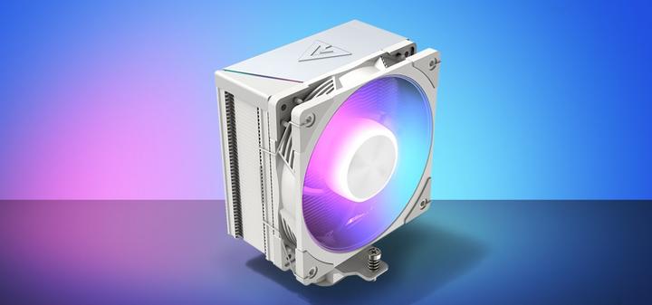 Produktbild Modecom Wentylator Chłodzenie powietrzne Volcano 0C T721 ARGB 120 białe (153 mm)